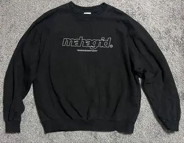 Mahagrid 맨투맨 블랙 M