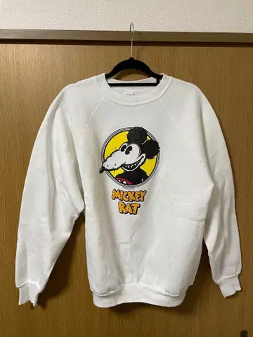 빈티지 미키 래트 맨투맨 80s