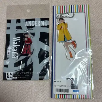 솔로 아크릴 스탠드 키링 마츠모토 와카나 안쥬르므 fsk