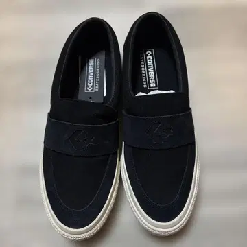 CS 로퍼 SK 흑백 25.5cm 미사용 새상품