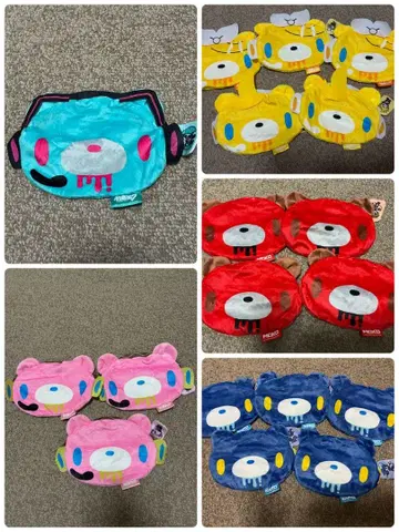 하츠네 미쿠 그루미 후와후와 페이스 파우치 가챠 컴플리트