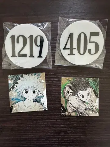 토카시 요시히로전 헌터헌터 번호판 키루아 곤