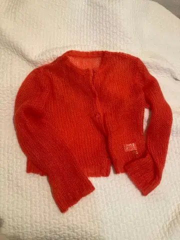 Steven Alan 모헤어 믹스 니트 가디건