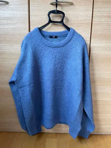 새상품 HARE 스웨터 모헤어 니트 풀오버 S 사이즈 블루
