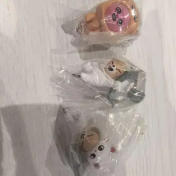 애니메이션 캐릭터 키링 3개 세트