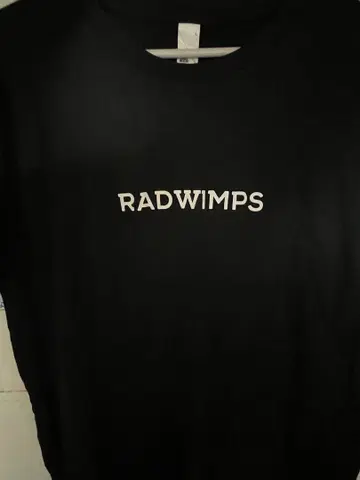 RADWIMPS T셔츠 블랙 L 사이즈