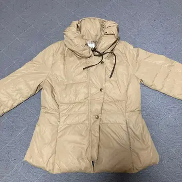 io comme io 베이지 다운 자켓 사이즈 38