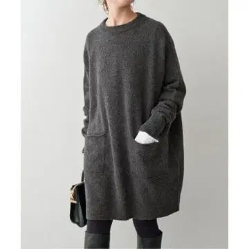 크루넥 와이드 튜닉 풀오버 Spick & Span