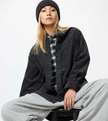 UNIQLO 코듀로이 셔츠 자켓 미사용 새상품