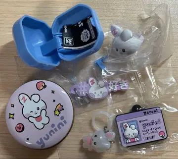 유니니 yunini 제로니 zeroni 가챠가챠 반지 메지루시 ID 캔