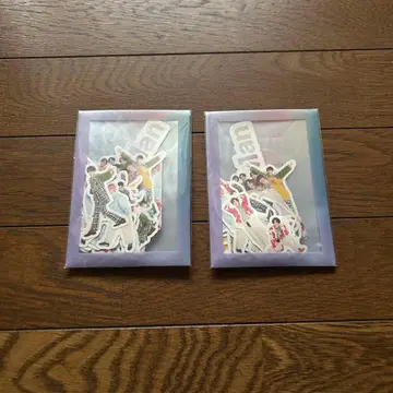 SnowMan 플레이크 씰 2개 세트