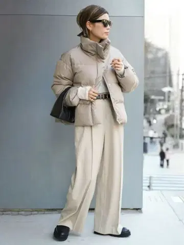 Deuxieme Classe 턱 와이드 팬츠