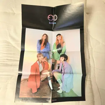 레어 단종품 EXID Night Rather Than Day 포스터