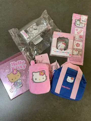 헬로키티 굿즈 6점 묶음 판매