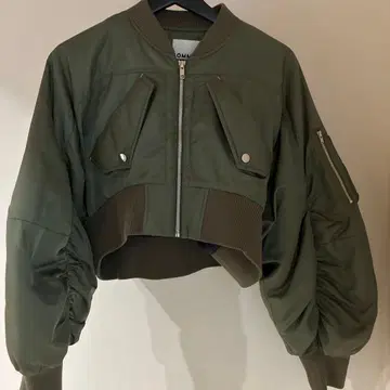 OMMO 숏 MA-1 36 카키