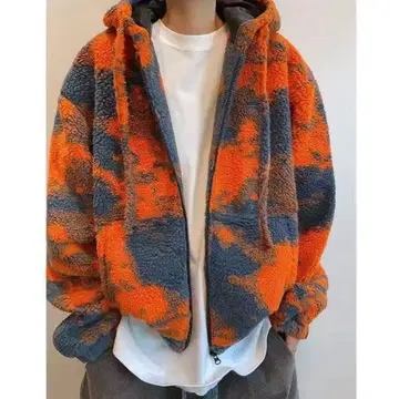 [ 미사용 새상품 ] 다이 다이 플리스 보아 후드티