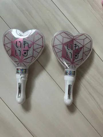이레이스 나이코 하트형 응원봉 2개