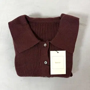 오리지널 폴로 니트 가디건