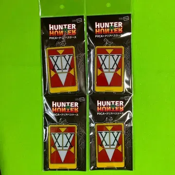 헌터 x 헌터 PIICA+클리어 패스 케이스 더블 헌터 라이선스 4장