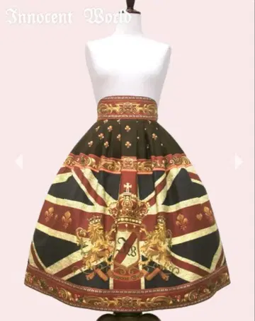 Innocent World 영국 국기 스커트