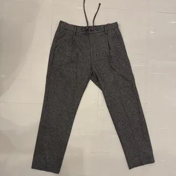 베이세스톡 구매 INHERIT 그레이 체크 무늬 슬랙스