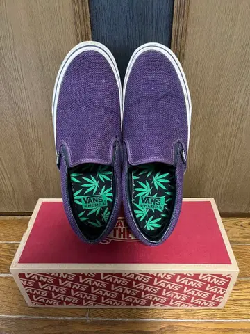 반스 슬립온 hemp 헴프 27.5cm