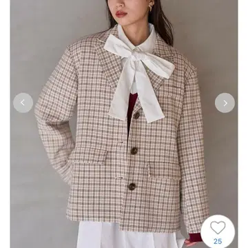 레어 SNIDEL 스나이델 바리에 오버 사이즈 자켓 베이지