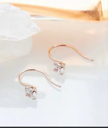 Phoebe [ K10 ] 브릴리언트 후크 귀걸이