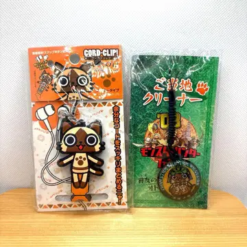 [미개봉] 몬헌 아이루 코드 클립 스트랩 지역 한정 클리너 캡콤