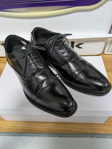 라임 가든 블랙 드레스 슈즈 25.5 EEE LG316