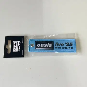 오아시스 oasis live '25 플라이트 택 키링