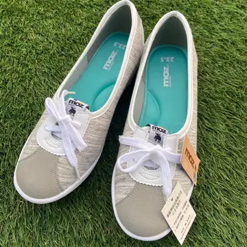 택 포함 새상품 moz 펌프스 캐주얼 그레이 23.5