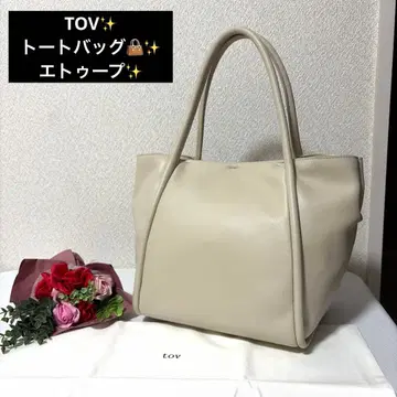 새상품급 TOV 도브 PIP HAND 에투프 토트백 핸드백