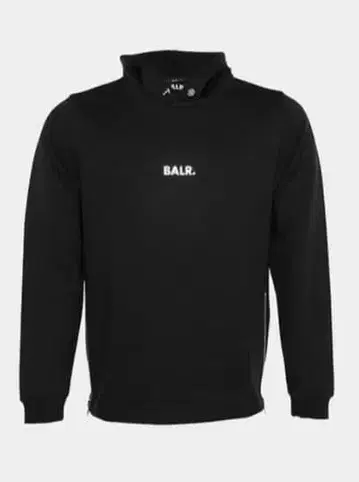 [ 미사용 새상품 ] BALR. Q 시리즈 후드티 블랙 사이즈 M