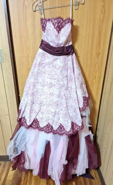 MICHEL KLEIN 컬러 드레스 핑크 계열 9호 연주회 이로시오시