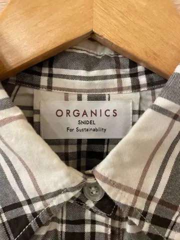 SNIDEL 체크 셔츠