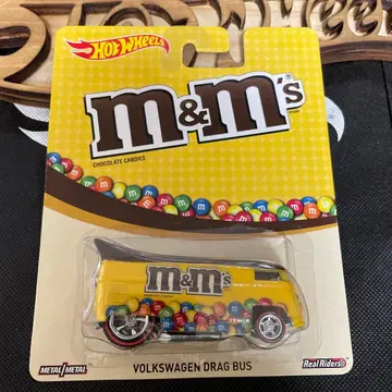 핫휠 드래그 버스 m&m