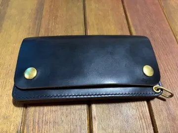 크롬 엑셀 트래커 지갑 차심 손바느질 롱