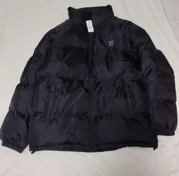 ROXY 블랙 다운 자켓 숏 기장