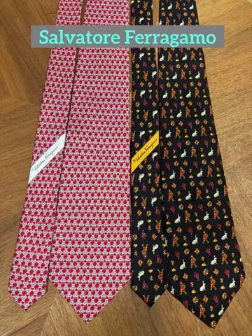페라가모 Ferragamo 넥타이 2세트