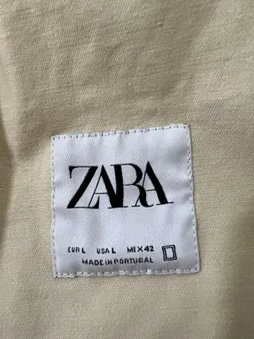 ZARA 베이지 점퍼 L