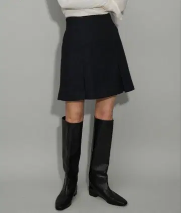 adam et rope 박스 턱 미니 스커트