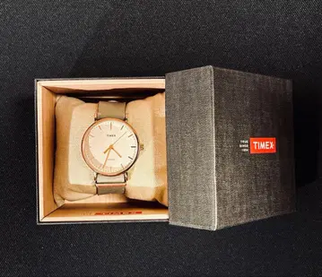 TIMEX 손목시계 위켄더 그린 골드 새상품급