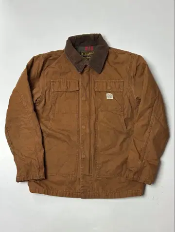 RADIALL 브라운 커버올 코듀로이 옷깃 M 사이즈