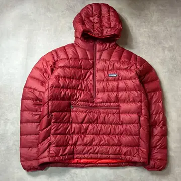 00s Patagonia down sweater pullover red