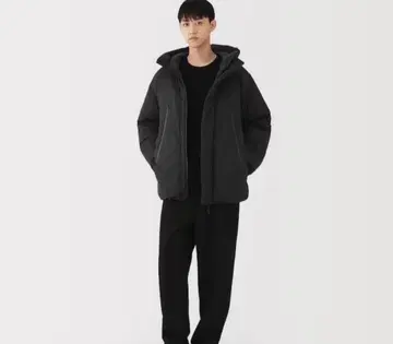 MUJILabo 신사 다운 자켓 신사 M 블랙