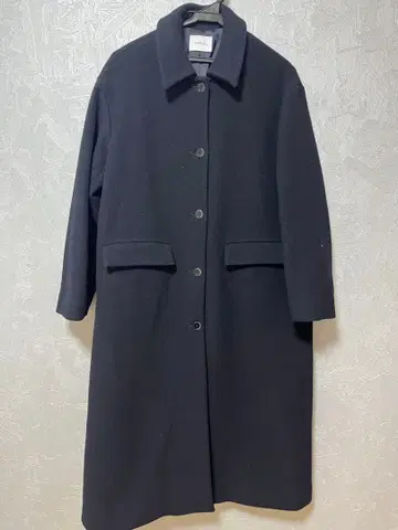 SHIPS 네이비 롱 코트