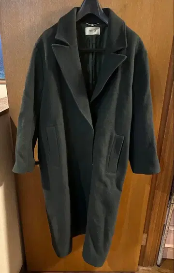 새상품급 프레이 아이디 그린 체스터 코트