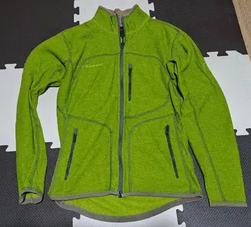 MAMMUT 그린 플리스 자켓 아시아 M