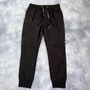 RODEO CROWNS [ M ] 조거 팬츠 블랙 여성용 두꺼운 원단